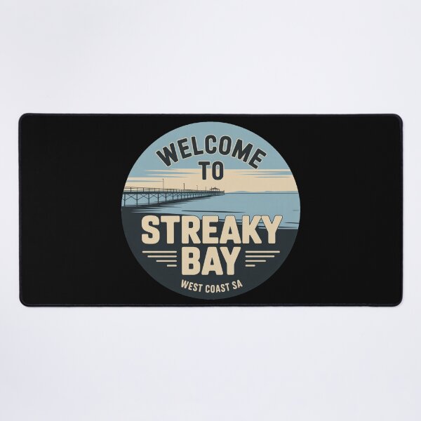 Item preview, Streaky Bay — West Coast Vintage Travel Sticker designed and sold by Random Designs.