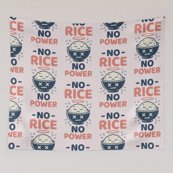 Item preview, Rice Lover - No Rice No Power designed and sold by AdyKurniawan.