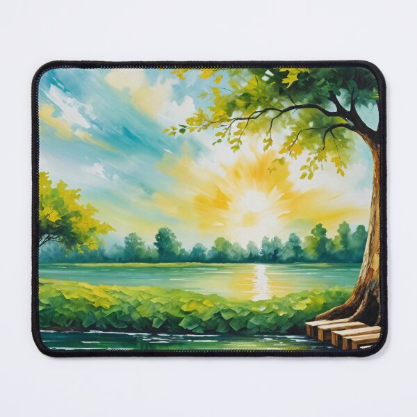 Item preview, Peaceful Shores designed and sold by Undersea Ai Art.