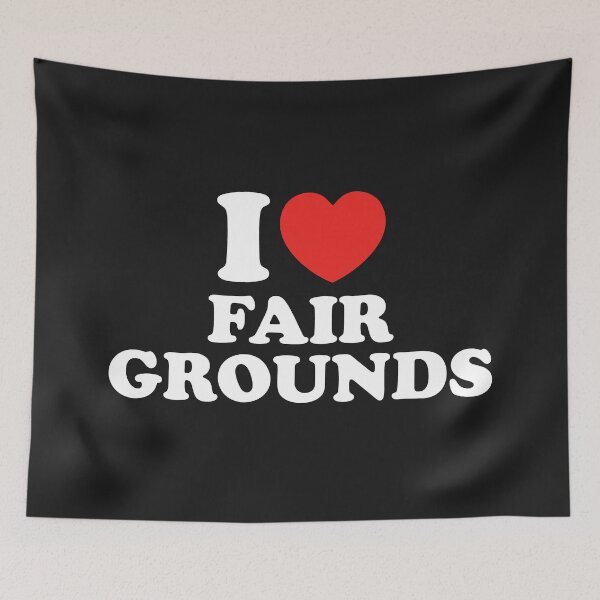 Item preview, I Love Fair Grounds designed and sold by shitpostee.