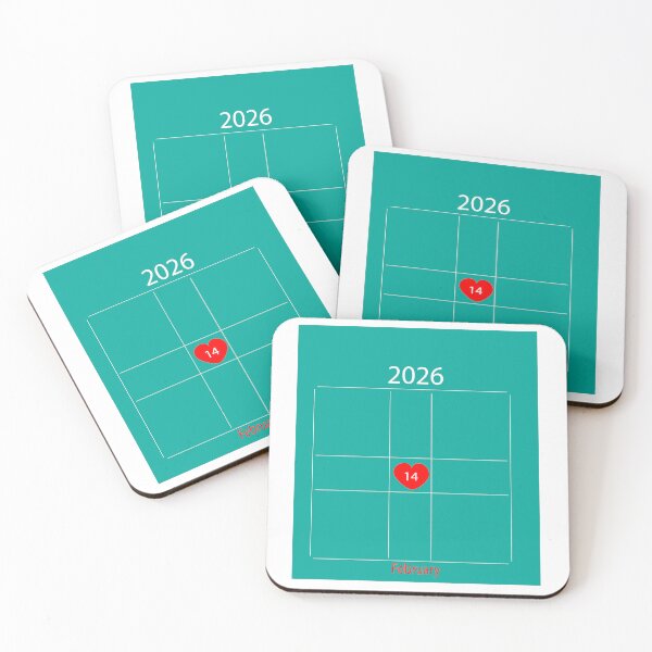 Item preview, February calendar template.2026Monthly reminder.Valentine Day. designed and sold by TaniaArtDesign.