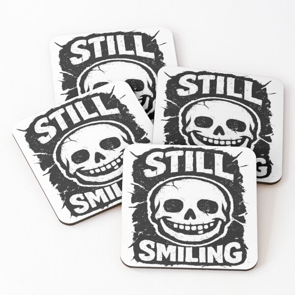 Item preview, still smiling skull designed and sold by Catfighter.