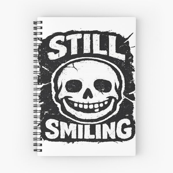 Item preview, still smiling skull designed and sold by Catfighter.