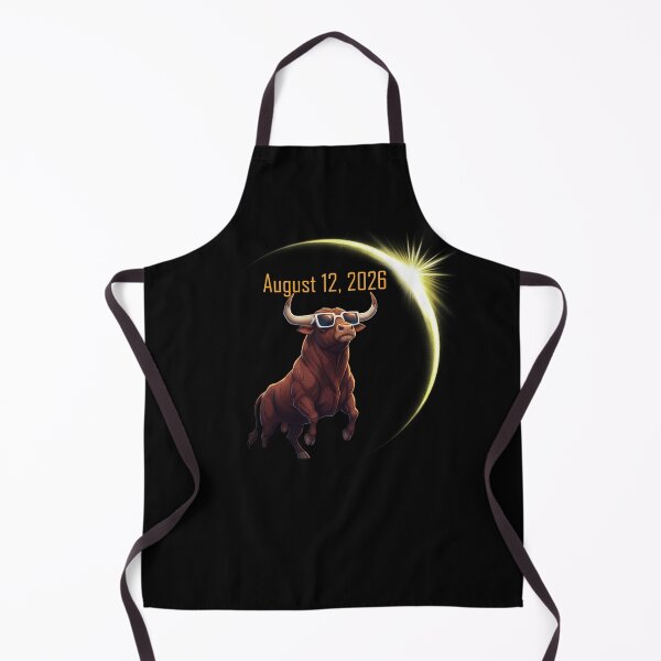 Item preview, Solar Eclipse August 12 2026 Buffalo Wearing Eclipse Glasses designed and sold by jakaun.