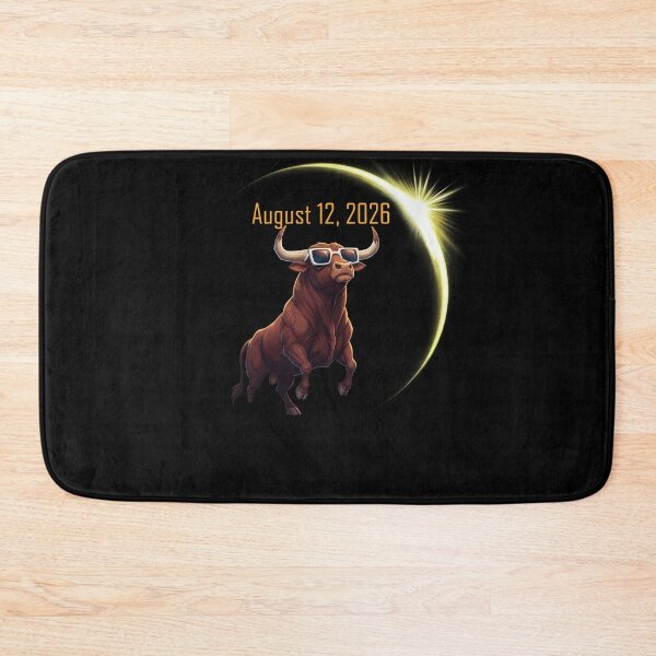 Item preview, Solar Eclipse August 12 2026 Buffalo Wearing Eclipse Glasses designed and sold by jakaun.