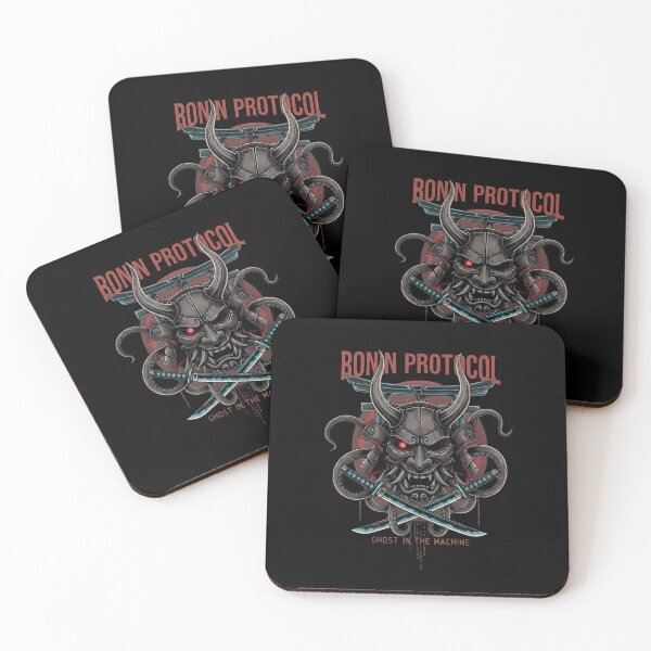 Item preview, Ronin Protocol Cyber Oni Emblem designed and sold by Ekracreatives.