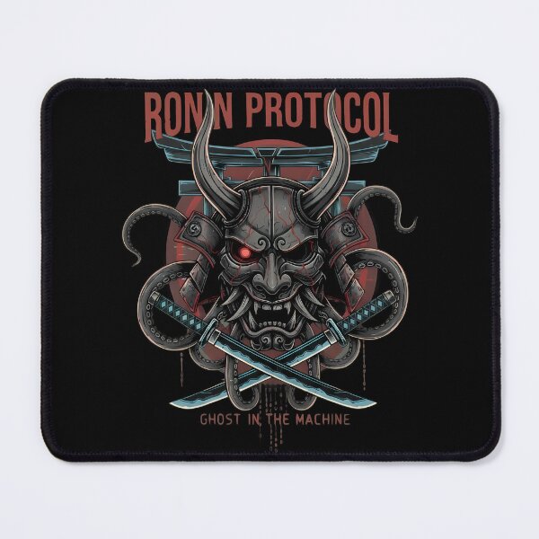 Item preview, Ronin Protocol Cyber Oni Emblem designed and sold by Ekracreatives.