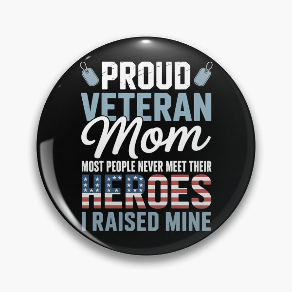 Item preview, Veteran Mom I Raised My Hero America American Armed Forces  designed and sold by FaithAbbott.