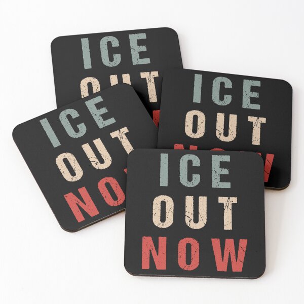 Item preview, Retro ICE OUT NOW  Fuck Ice Shirt, Abolish ICE Shirt, Human Rights Activist designed and sold by Elenafatulla.
