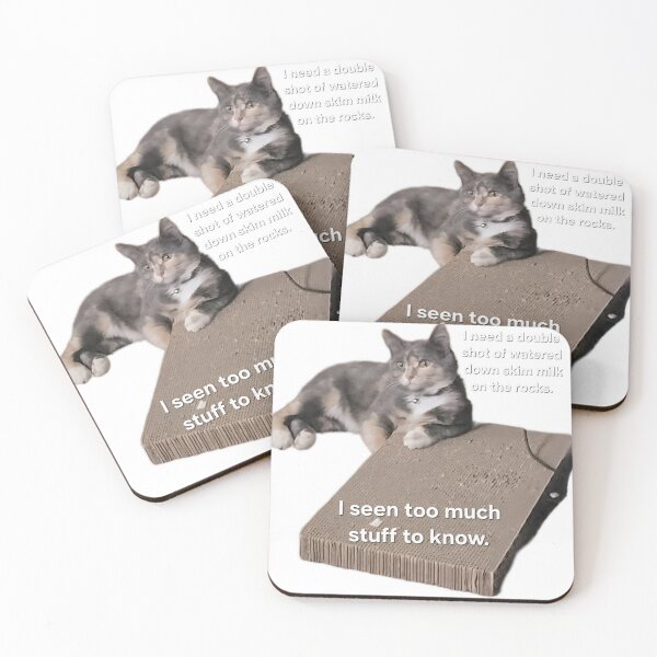 Item preview, Kitten Happy Hour designed and sold by NicelyNovel.