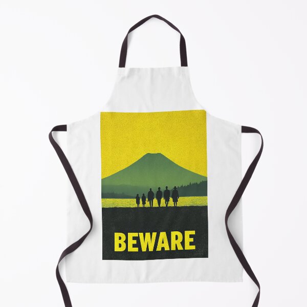 Item preview, Dystopian Landscape With Silhouette Figures And Beware Text designed and sold by Piotrek0001.
