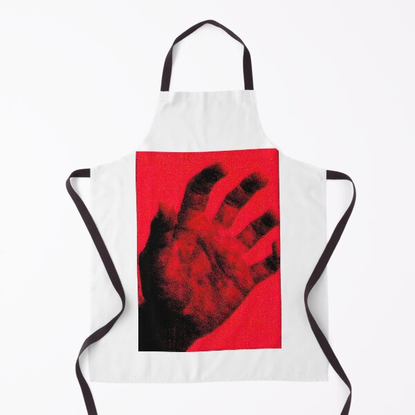 Item preview, Creepy Red Hand Reaching Up Propaganda Poster designed and sold by Piotrek0001.