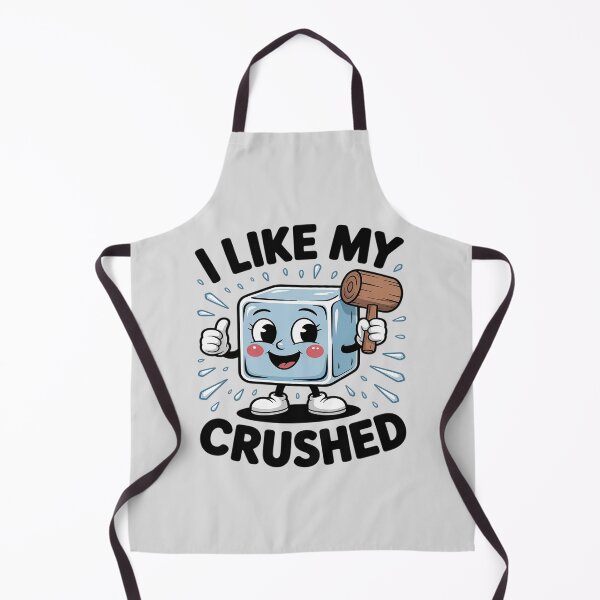 Item preview, I Like My Ice Crushed Cool Funny Summer Iced Beverage Lover designed and sold by Voidbinder.