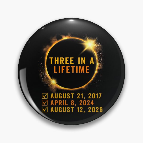 Item preview, Three In A Life Time Solar Eclipse 2017 2024 2026  Eclipse August 12 2026 designed and sold by jakaun.
