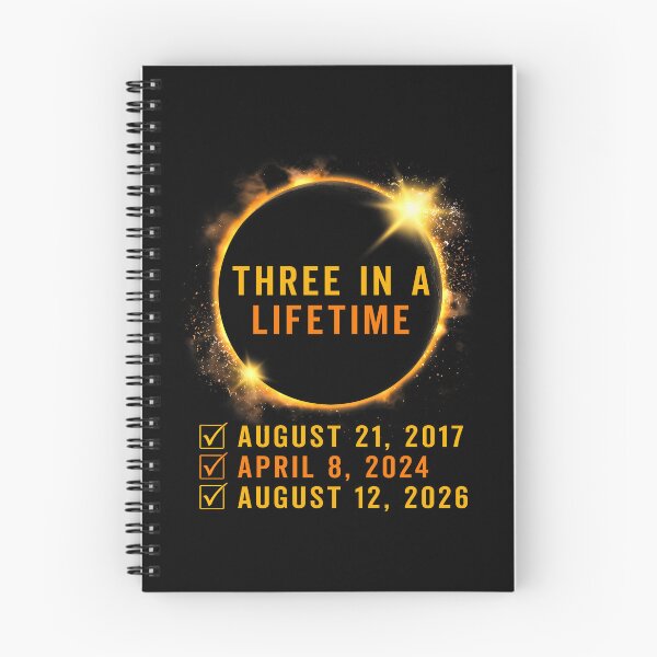 Item preview, Three In A Life Time Solar Eclipse 2017 2024 2026  Eclipse August 12 2026 designed and sold by jakaun.