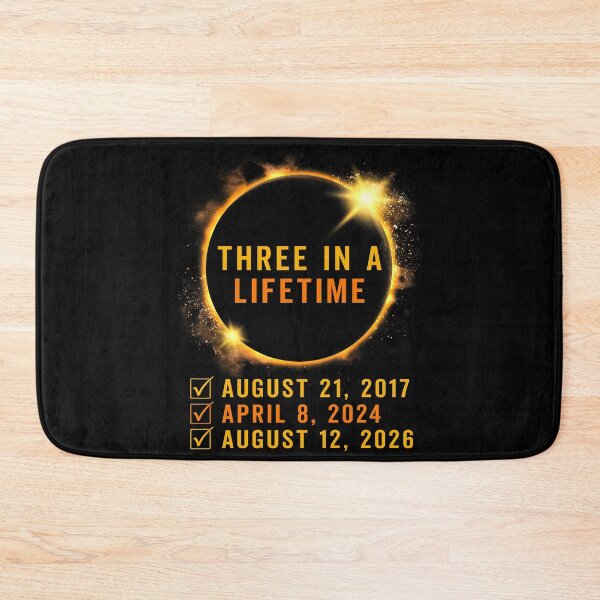 Item preview, Three In A Life Time Solar Eclipse 2017 2024 2026  Eclipse August 12 2026 designed and sold by jakaun.