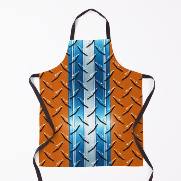 Item preview, Forged Tread: 4-Way Industrial Steel PHONE CASE (ORANGE - BLUE/WHITE) designed and sold by CleverCulture.