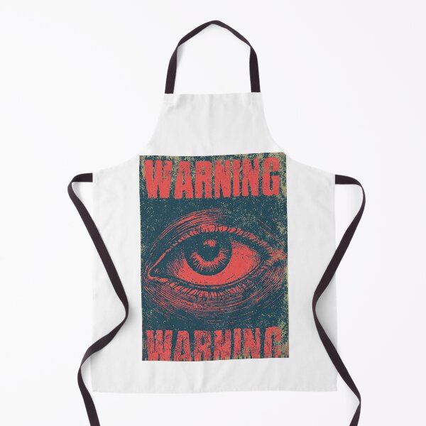 Item preview, All Seeing Eye Vintage Propaganda Warning Poster designed and sold by Piotrek0001.