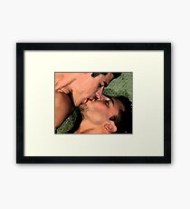 Latin Kiss Framed Print
