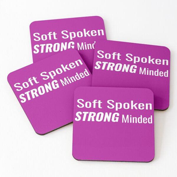 Item preview, Soft Spoken STRONG Minded designed and sold by Bronse Wear.