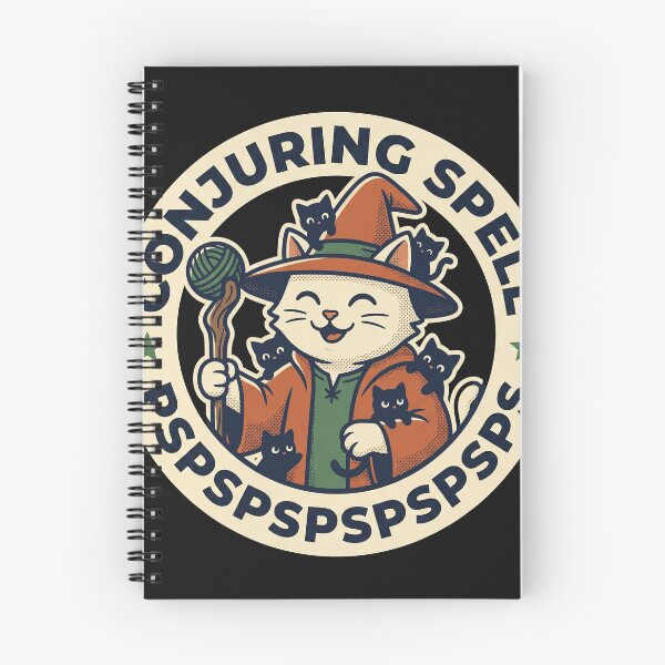 Item preview, Cat Conjuring Spell Wizard - Pspsps Magical Kitten Summoner designed and sold by AdyKurniawan.