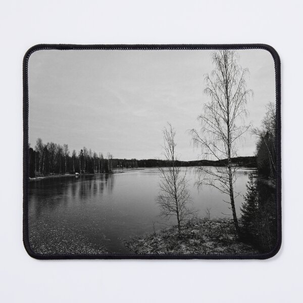 Item preview, Parkkuunlahti December 2025 bw designed and sold by Jouko Lehto Photography.