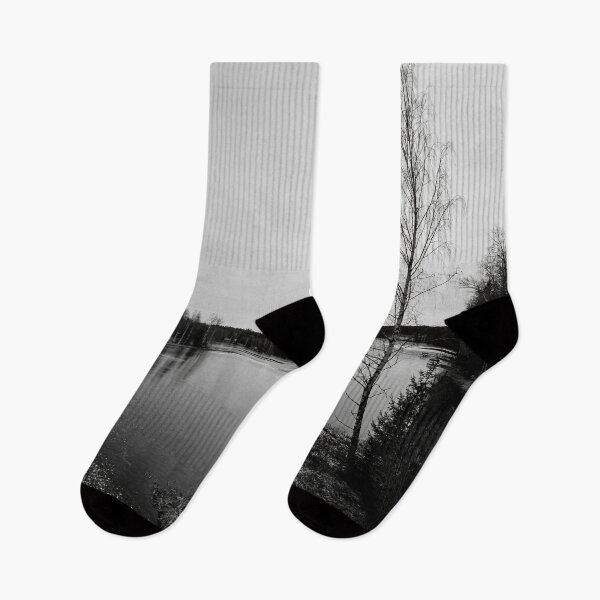 Item preview, Parkkuunlahti December 2025 bw designed and sold by Jouko Lehto Photography.