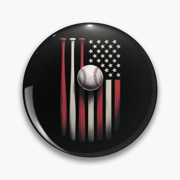 Item preview, Baseball American Flag , Classic Fit Black for Dad and Mom designed and sold by FaithAbbott.
