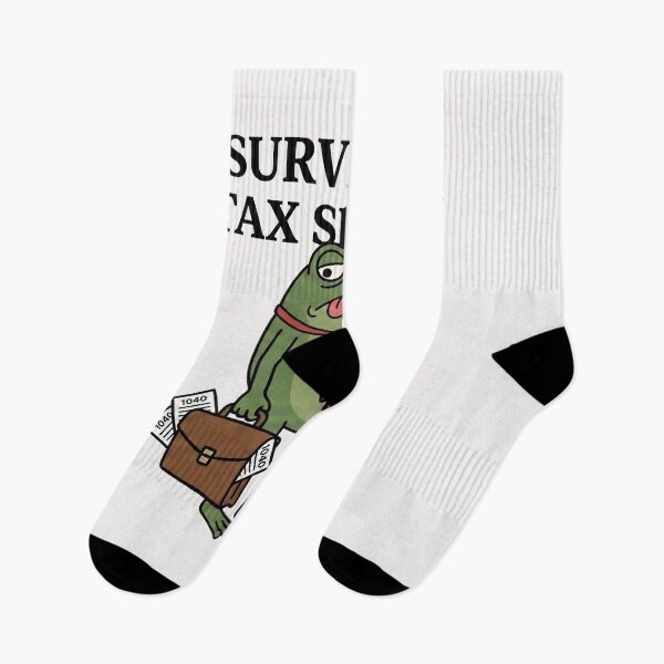 Item preview, Surviving Tax Season Tired Frog Accountant Humor designed and sold by AdyKurniawan.