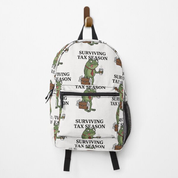 Item preview, Surviving Tax Season Tired Frog Accountant Humor designed and sold by AdyKurniawan.
