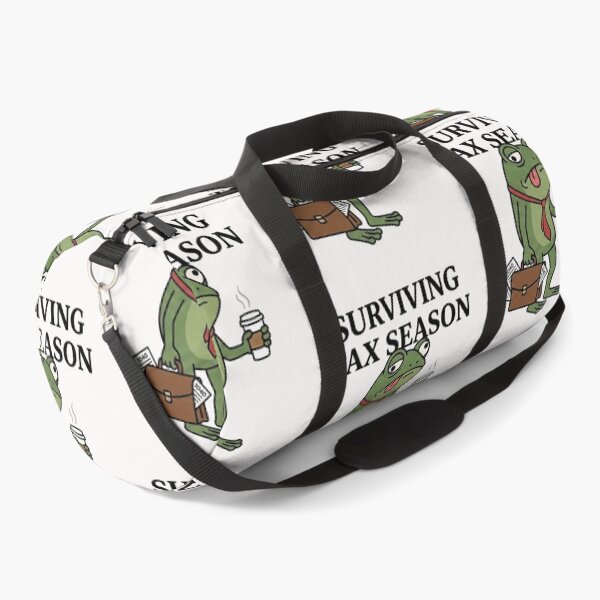 Item preview, Surviving Tax Season Tired Frog Accountant Humor designed and sold by AdyKurniawan.