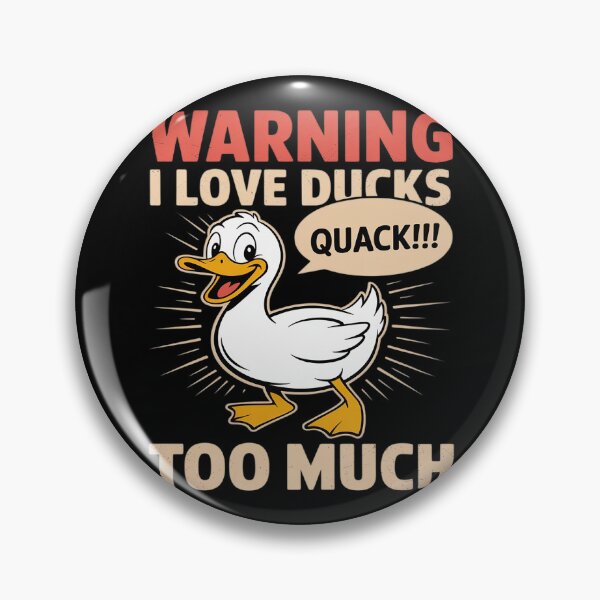Item preview, I Love Ducks Too Much designed and sold by Shannon Bosley.