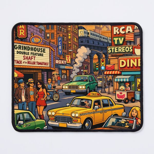 Item preview, New York Underground Lifestyle – Harlem, Broadway, Manhattan & Neon City Vibes designed and sold by Arte Cartoon From TagTeam Group.
