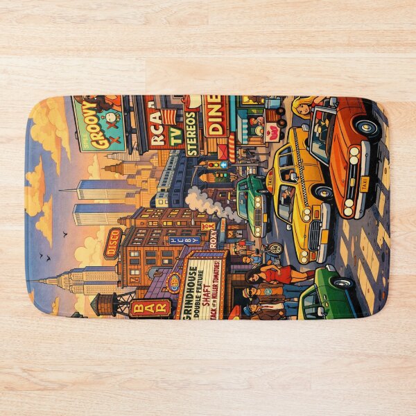 Item preview, New York Underground Lifestyle – Harlem, Broadway, Manhattan & Neon City Vibes designed and sold by Arte Cartoon From TagTeam Group.
