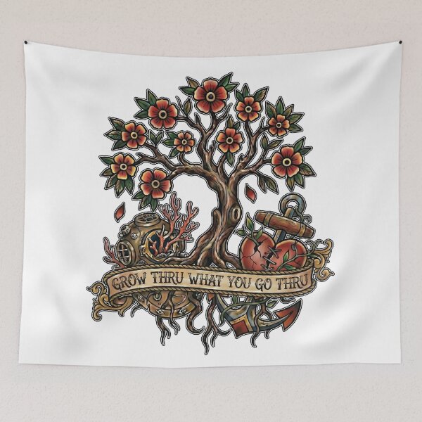 Item preview, Grow Through What You Go Through designed and sold by Inked Intent.