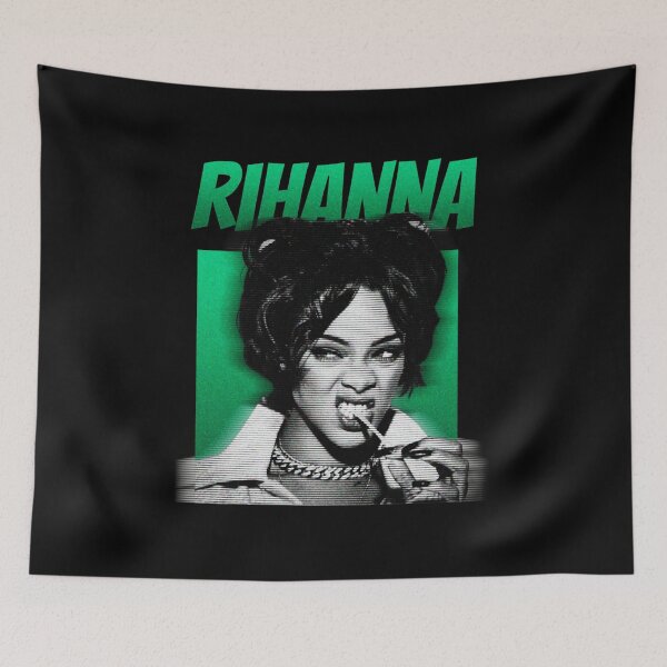 Item preview, Green Pop Art Rihanna Vintage designed and sold by seraph269.