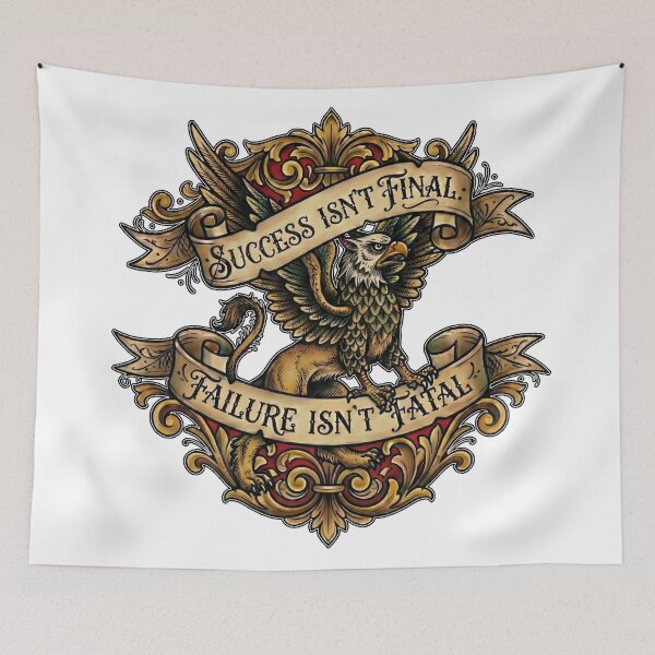 Item preview, Success Isn't Final; Failure Isn't Fatal designed and sold by Inked Intent.