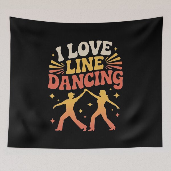 Item preview, I Love Line Dancing Western Style Fun designed and sold by Shannon Bosley.