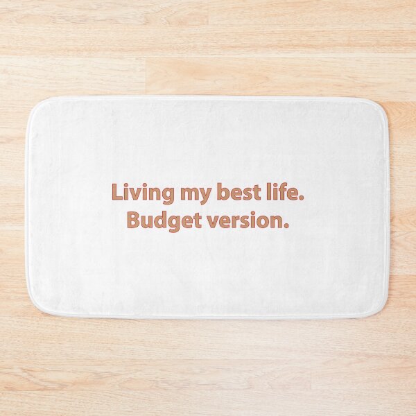 Item preview, Living My Best Life Budget designed and sold by graphicnew.
