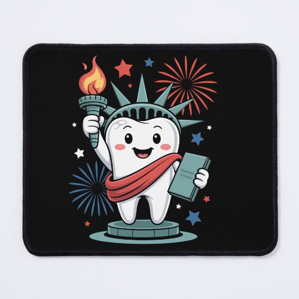 Item preview, 4th Of July Dentist Dental Patriotic designed and sold by scanbayclasa.