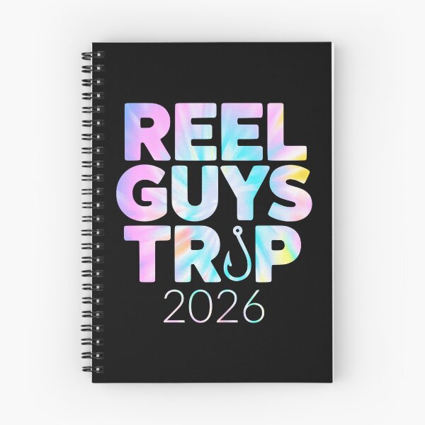Item preview, Tie Dye Reel Guys Fishing Trip 2026 Fishing Fisherman Humor designed and sold by jakaun.