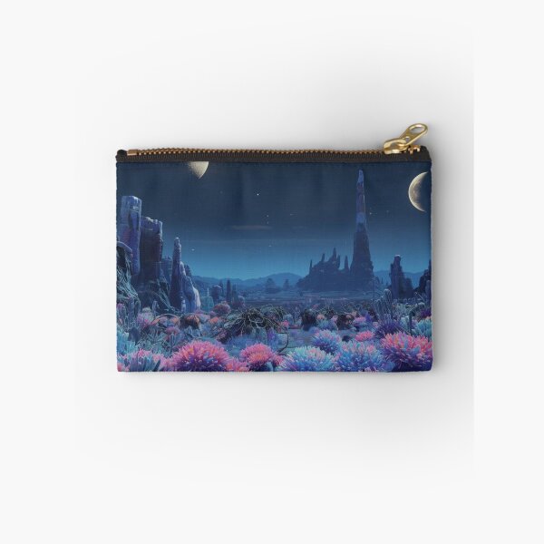 Item preview, ALIEN PLANET EXOPLANET SURFACE TWIN MOON WORLD ALIENS extraterrestrials space lover space exploration moon mission mars mission solar system designed and sold by Jt41.