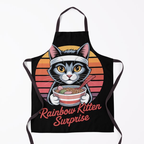 Item preview, Animal Cats Rainbow Cat Kitten Ramen designed and sold by bloodhumph.