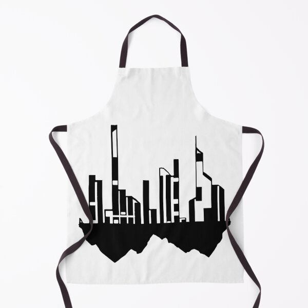 Item preview, Paysage Urbain Volant 11 (simple, noir et blanc, minimaliste) designed and sold by EBFCDesigns.