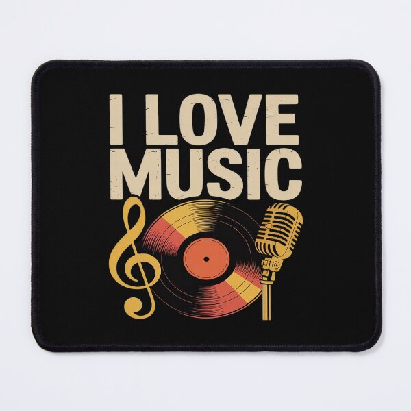 Item preview, I Love Music Vinyl Records designed and sold by Shannon Bosley.