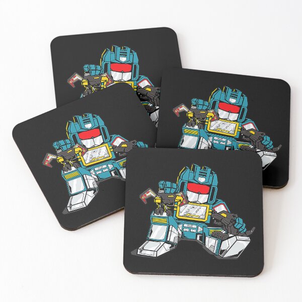 Item preview, Chibi Optimus Prime Toy Style Illustration designed and sold by LaurenceLeroux.