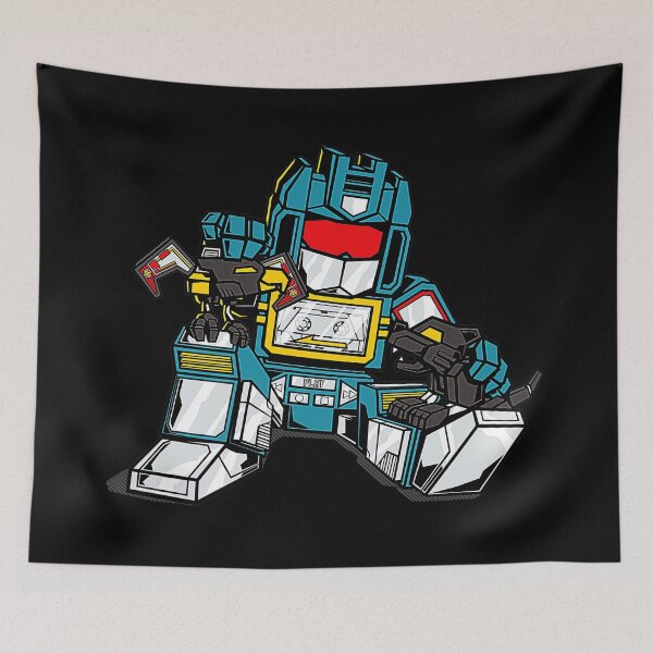 Item preview, Chibi Optimus Prime Toy Style Illustration designed and sold by LaurenceLeroux.