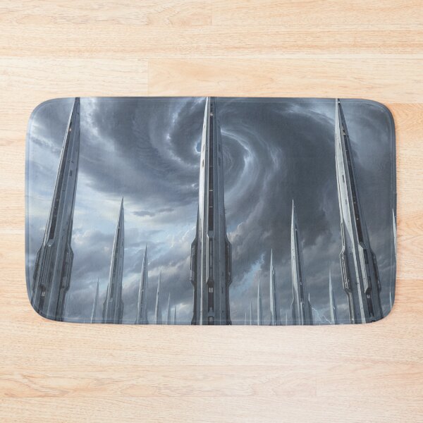 Item preview, Ethereal Monoliths: The Silent Spires of Zenith Prime designed and sold by KYOFRAME.