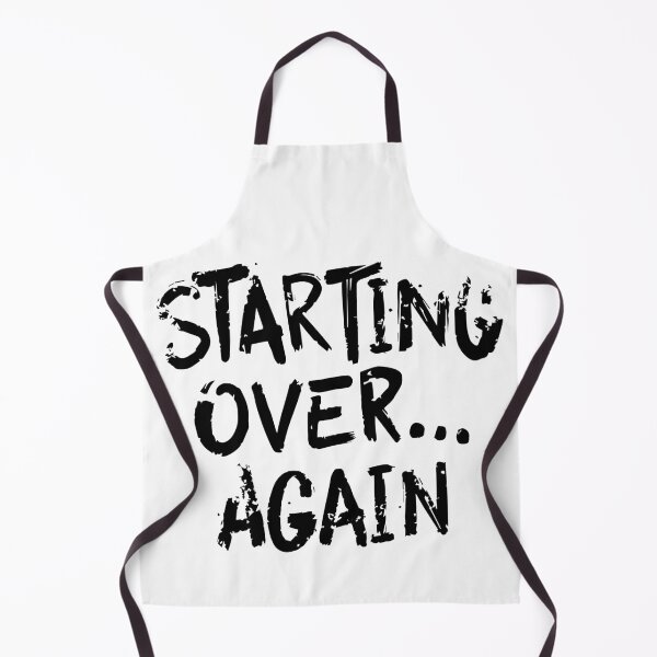 Item preview, Starting Over Again – Minimalist Motivational Quote designed and sold by DavidTeeStudio.