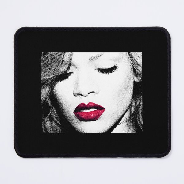 Item preview, Minimal Pencil Sketch Rihanna Red Lips designed and sold by seraph269.